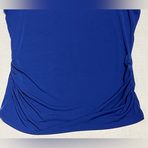 New York & Co. - Womens Sleeveless Blue Top Sz. SM - Picture 2 of 6